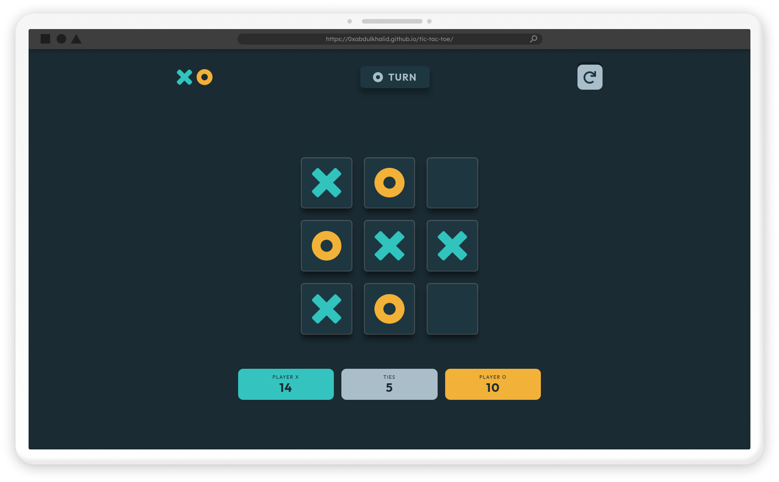 Tic Tac Toe MultiPlayer